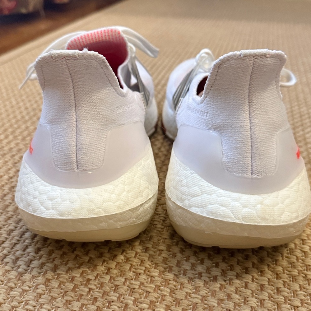 Adidas white, black and orange ultraboost sneaker - Picture 8 of 10